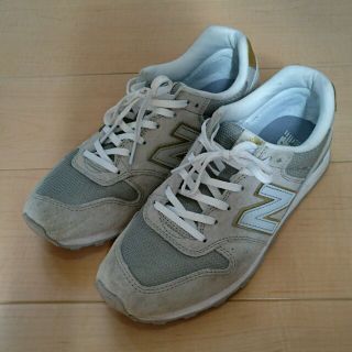 ニューバランス(New Balance)の美品 new balance グレー 25.0cm(スニーカー)