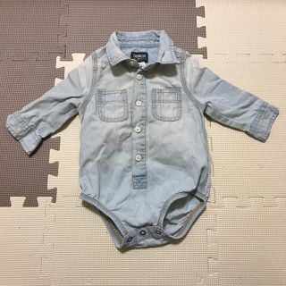 オシュコシュ(OshKosh)のOshKoshデニムロンパース(ロンパース)