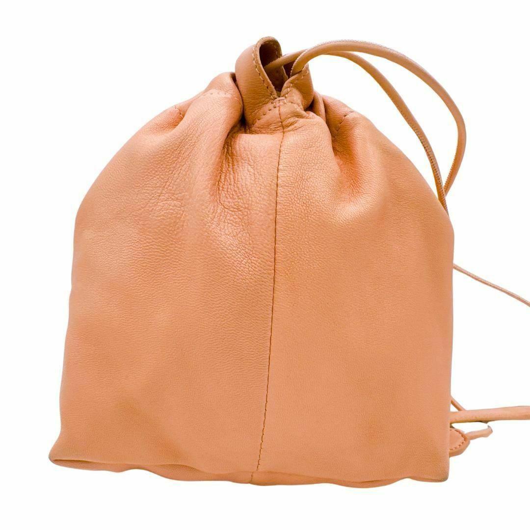 JIL SANDER 巾着型 ドローストリングバッグ ショルダーバッグ ピンク JIL SANDER 巾着型 ドローストリングバッグ ショルダーバッグ ピンク