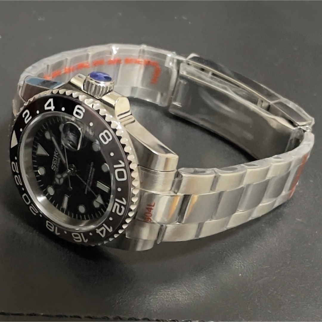 新品□SEIKO MOD 40mm 新色 GMTカスタム NH34搭載 時計 新品□SEIKO MOD 40mm 新色 GMTカスタム NH34搭載 時計