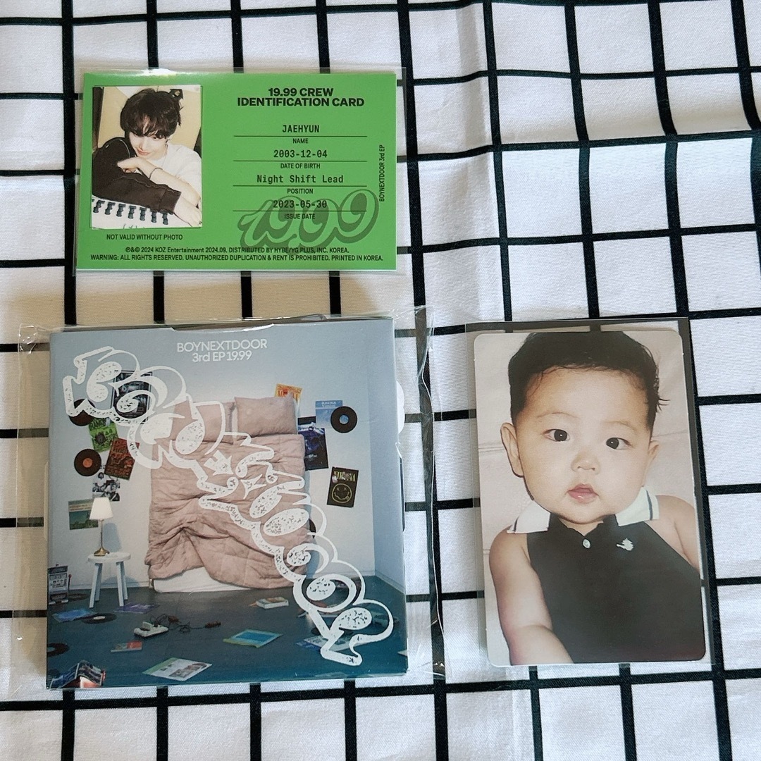 BOYNEXTDOOR - BOYNEXTDOOR / 19.99Weverse ベイビートレカ BOYNEXTDOOR - BOYNEXTDOOR / 19.99Weverse ベイビートレカ