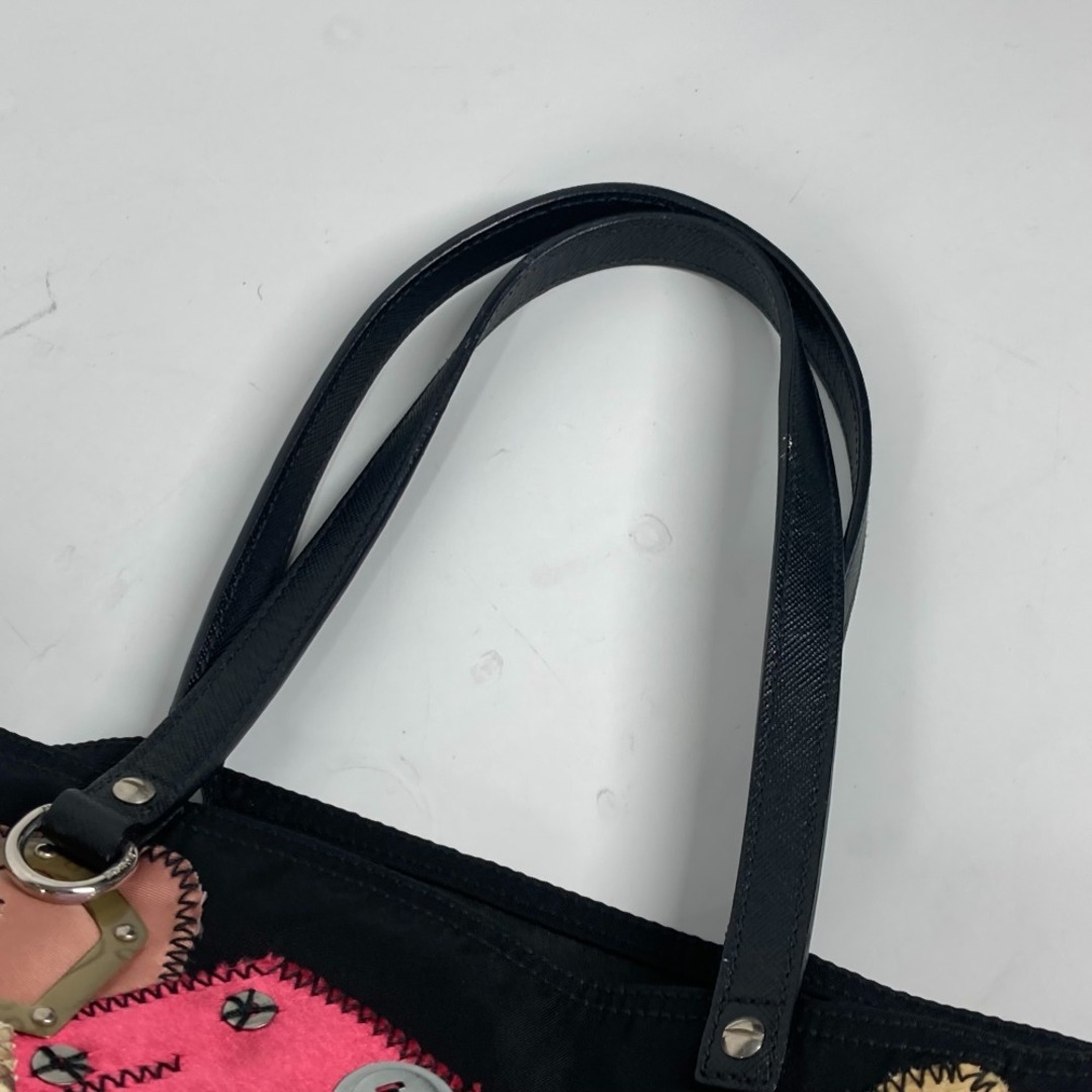 PRADA - プラダ PRADA 刺繍 フラワー 金具 花 ショルダーバッグ PRADA - プラダ PRADA 刺繍 フラワー 金具 花 ショルダーバッグ