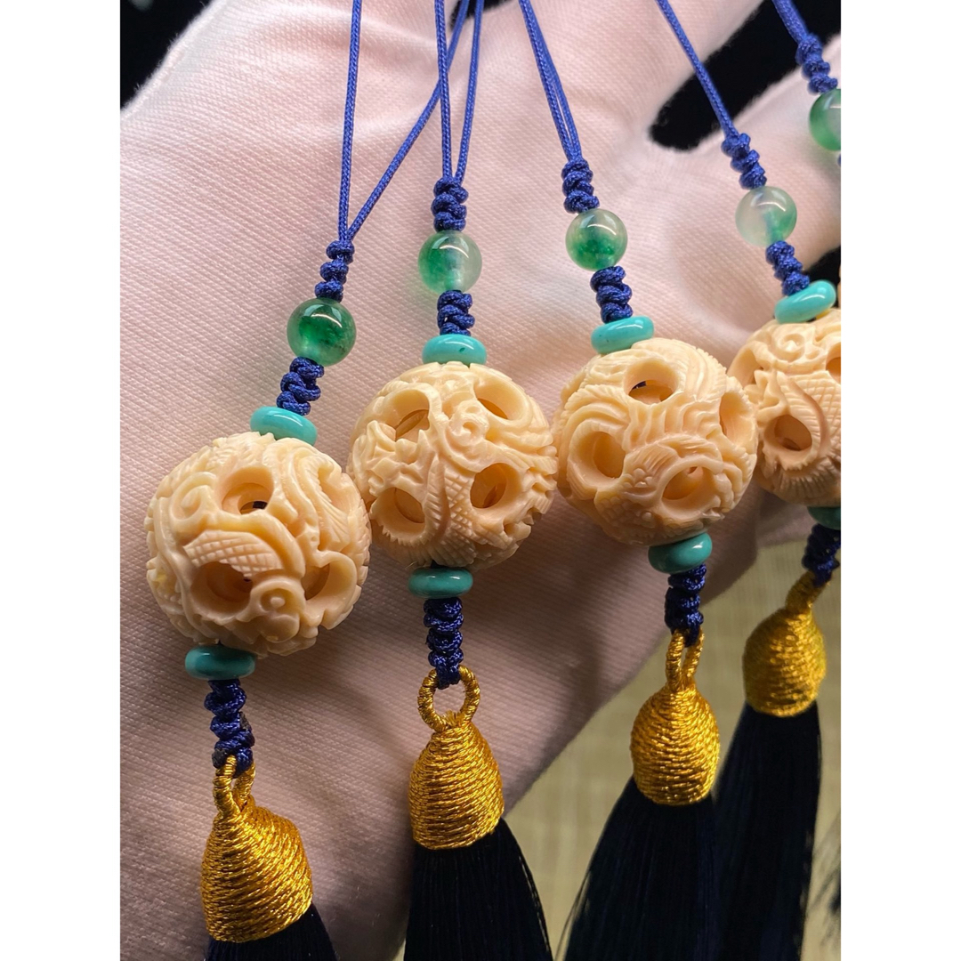 天然マンモス牙美しい手作り彫刻 招財貔貅 手握り物 天然マンモス牙美しい手作り彫刻 招財貔貅 手握り物