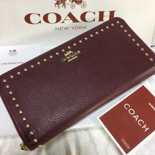 コーチ(COACH)のプレゼントにも❤️新品コーチ正規品ラウンドファスナー長財布F54019(財布)