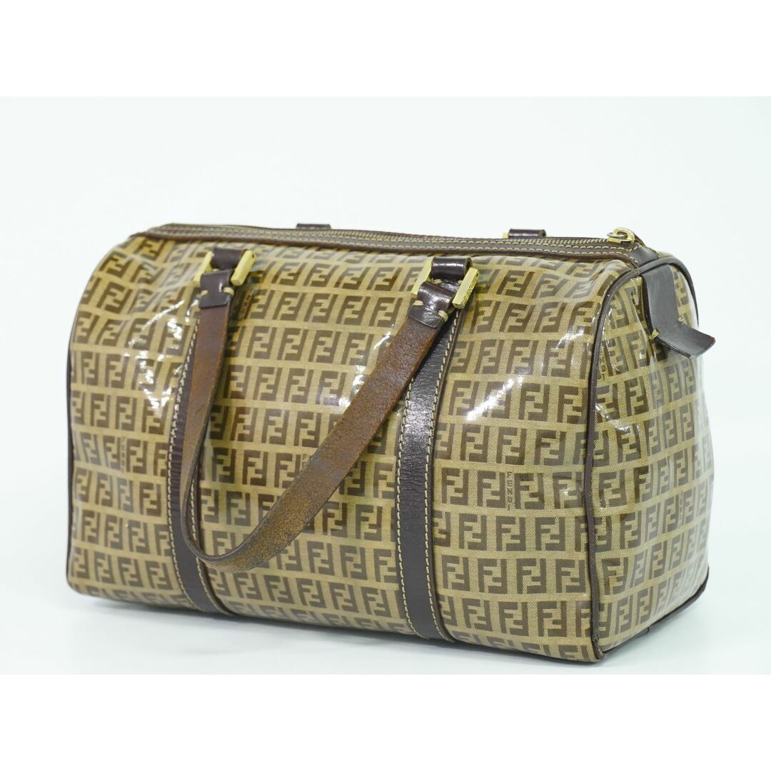 FENDI - 本物 フェンディ FENDI ズッキーノ ミニ ボストンバッグ FENDI - 本物 フェンディ FENDI ズッキーノ ミニ ボストンバッグ