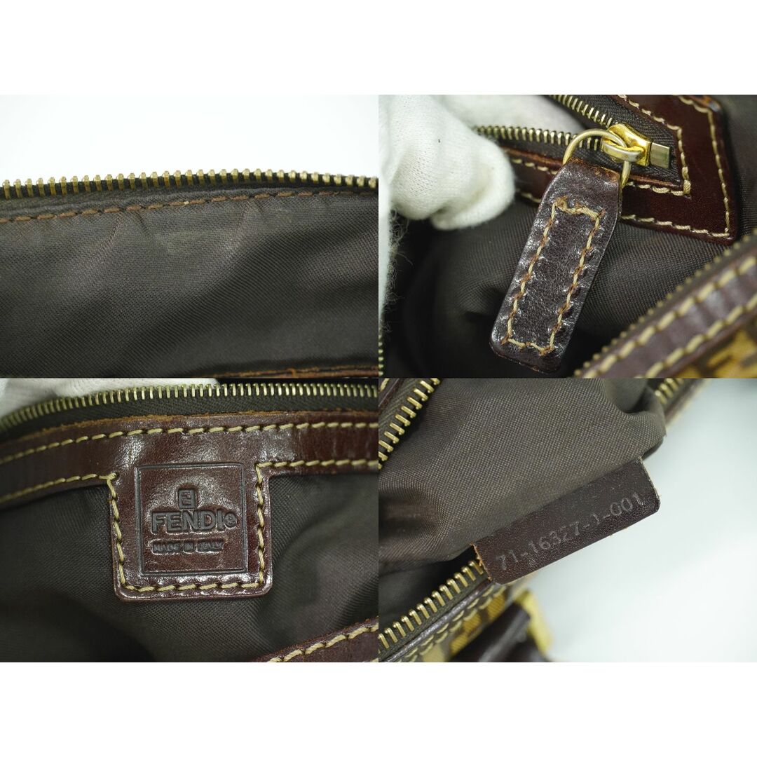 FENDI - 本物 フェンディ FENDI ズッキーノ ミニ ボストンバッグ FENDI - 本物 フェンディ FENDI ズッキーノ ミニ ボストンバッグ