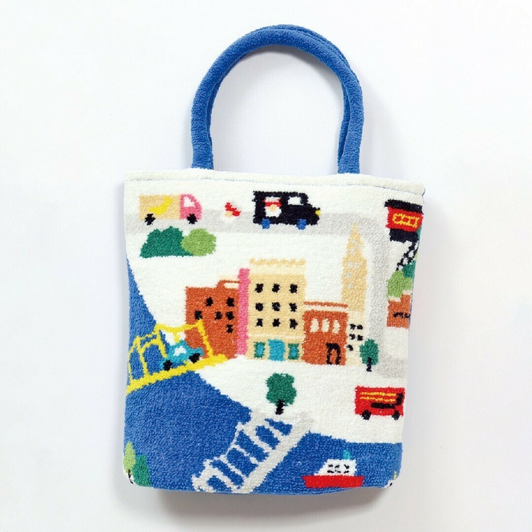 familiar - 新品未使用【ファミリア】シェニール織 バッグの通販 familiar - 新品未使用【ファミリア】シェニール織 バッグの通販