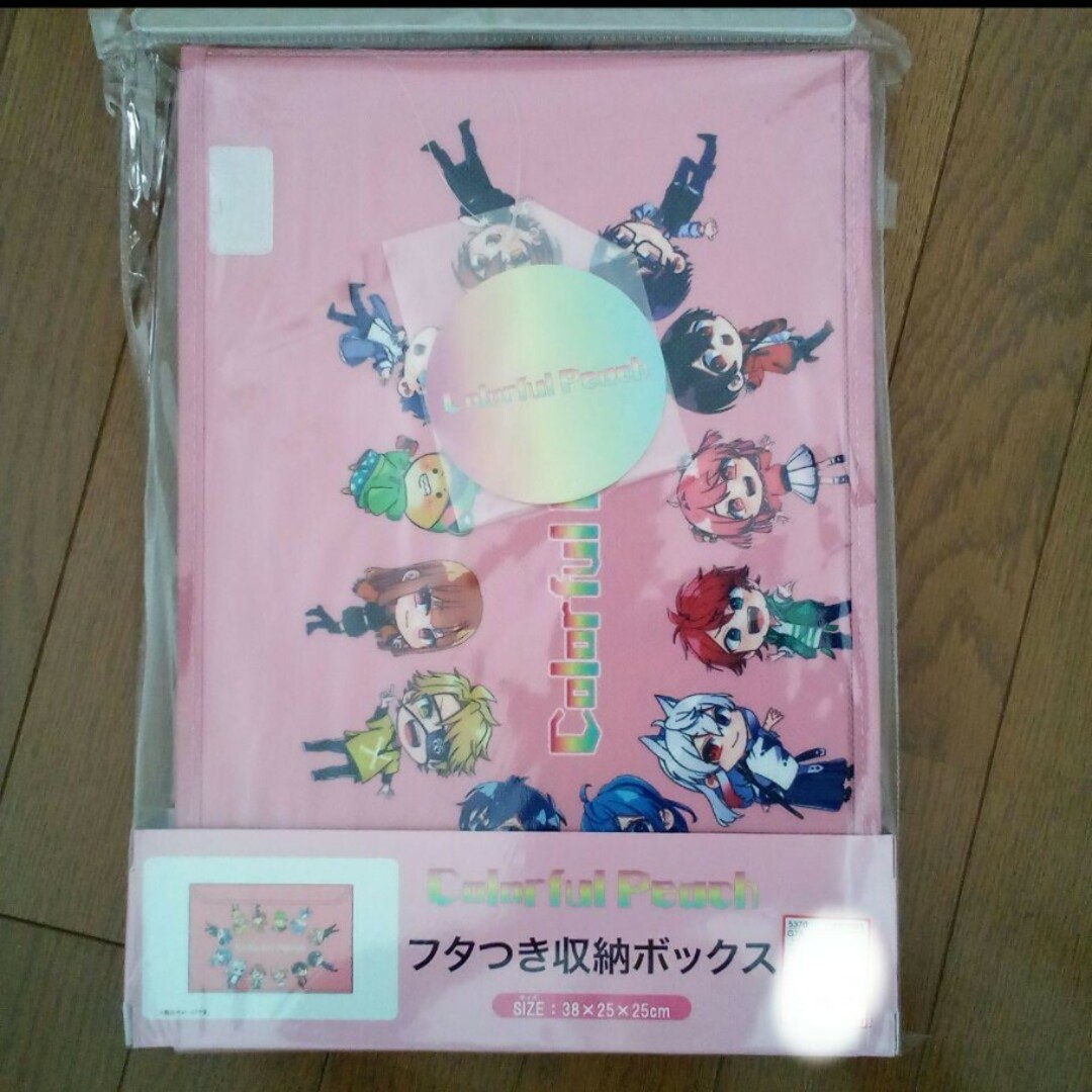 カラフルピーチ カラピチ からぴち フタ付き収納ボックス 新品未開封 アベイル エンタメ/ホビーのおもちゃ/ぬいぐるみ(キャラクターグッズ)の商品写真