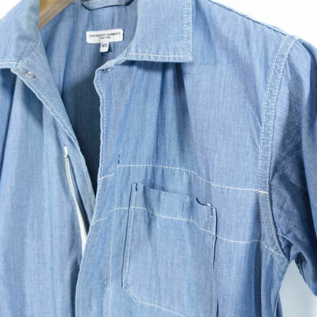 定番】エンジニアードガーメンツ 半袖膝上つなぎ Combi suit 定番】エンジニアードガーメンツ 半袖膝上つなぎ Combi suit