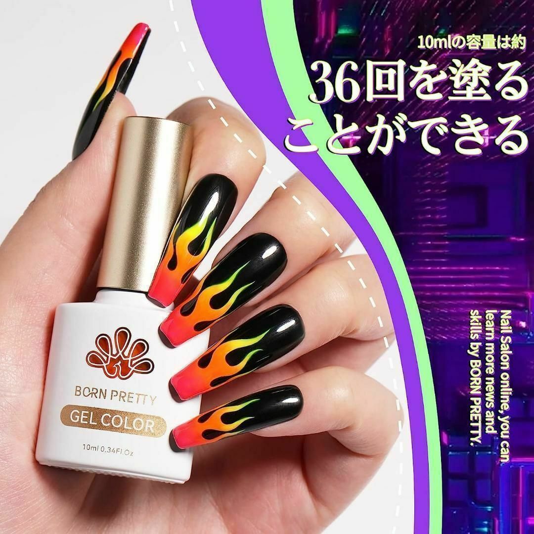 ♡蛍光ネイル♡激カワ 蛍光 ネオン 光る ジェルネイル セット ♡蛍光ネイル♡激カワ 蛍光 ネオン 光る ジェルネイル セット