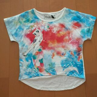 ディズニー(Disney)のアリエル Tシャツ(Tシャツ(半袖/袖なし))