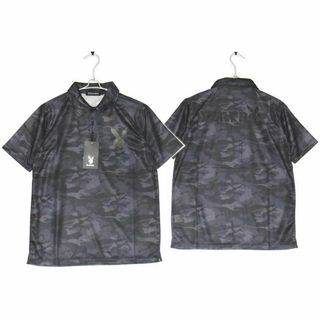 プレイボーイ(PLAYBOY)の新品 PLAYBOY プレイボーイ ドライポロシャツ:SIZE=M(ポロシャツ)