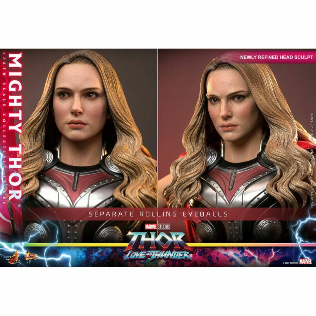 ホットトイズ 1/6 ソー ラブ&サンダー マイティ・ソー MMS6の ホットトイズ 1/6 ソー ラブ&サンダー マイティ・ソー MMS6の