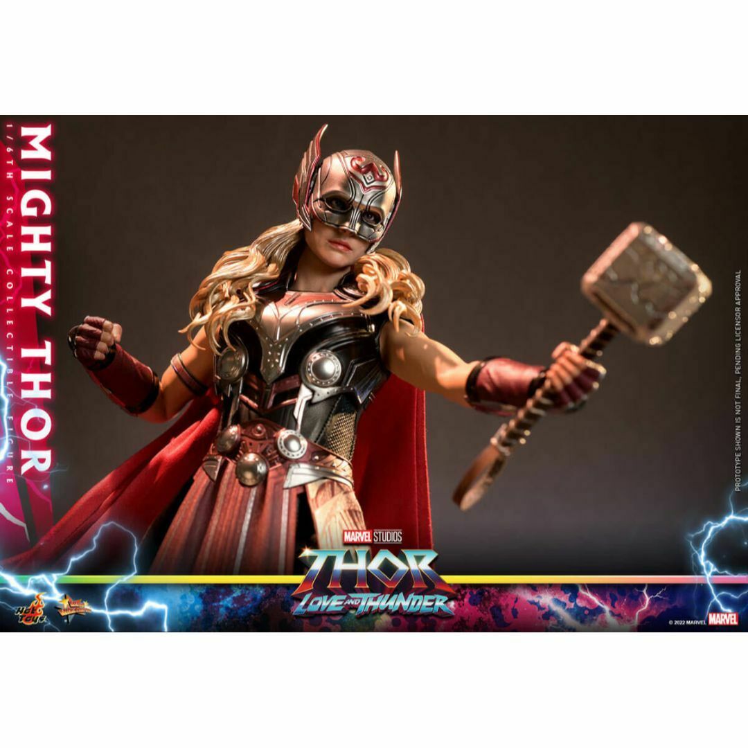 ホットトイズ 1/6 ソー ラブ&サンダー マイティ・ソー MMS6の ホットトイズ 1/6 ソー ラブ&サンダー マイティ・ソー MMS6の
