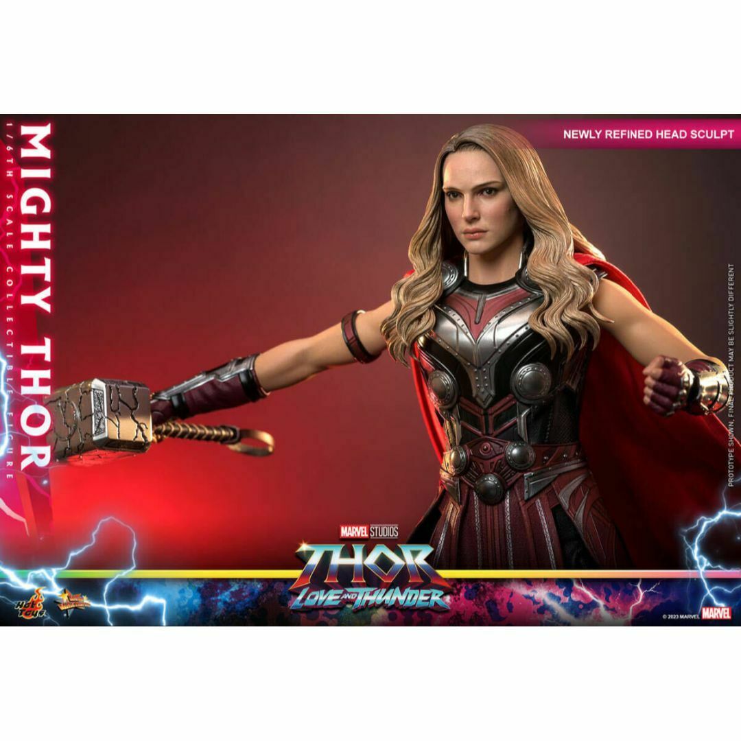 ホットトイズ 1/6 ソー ラブ&サンダー マイティ・ソー MMS6の ホットトイズ 1/6 ソー ラブ&サンダー マイティ・ソー MMS6の