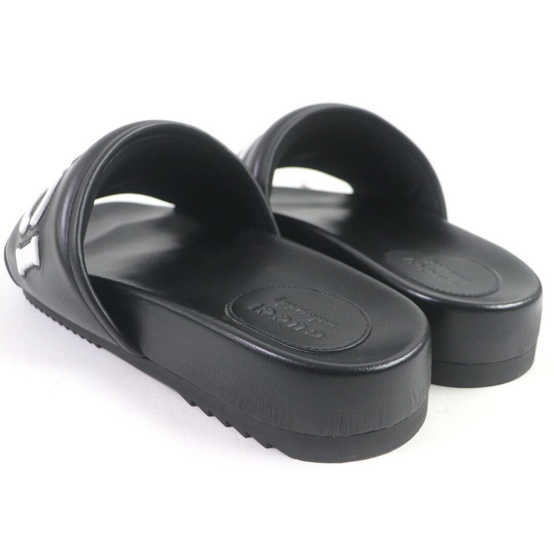 GUCCI - 美品□GUCCI グッチ 742009 Logo Slide レザー シャワー GUCCI - 美品□GUCCI グッチ 742009 Logo Slide レザー シャワー