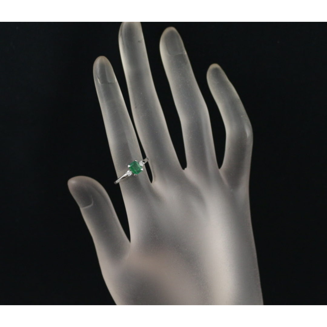 Tiffany & Co. - ティファニー リング エメラルド 0.58ct ダイヤ Tiffany & Co. - ティファニー リング エメラルド 0.58ct ダイヤ
