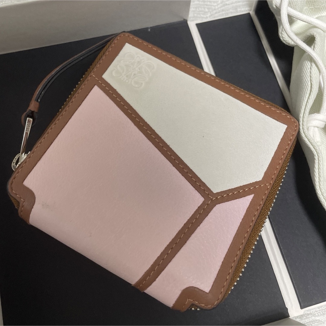 LOEWE ロエベ パズルスクエアジップウォレット 2つ折り財布 LOEWE ロエベ パズルスクエアジップウォレット 2つ折り財布