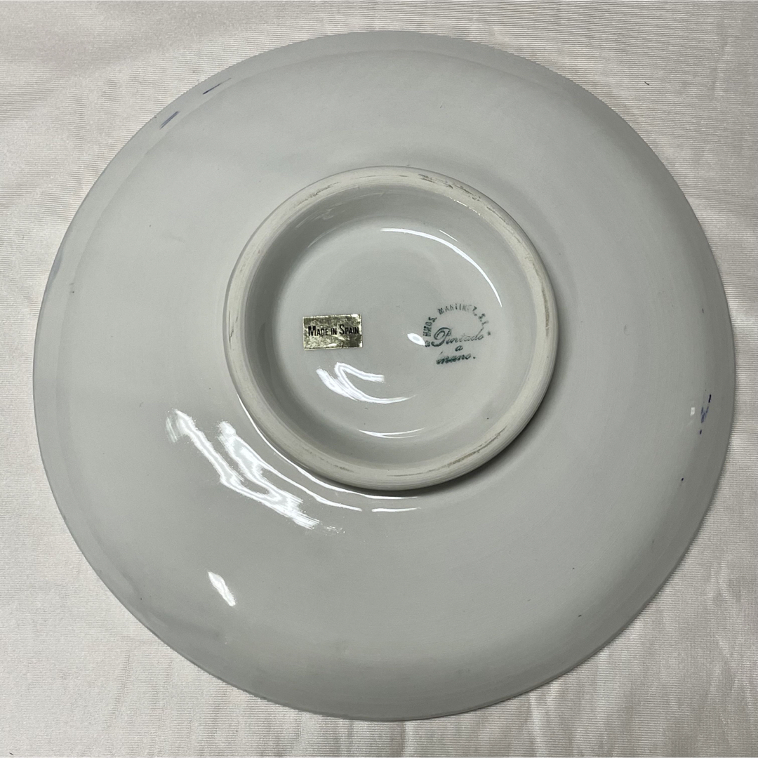 PINTADO A MANO】手描き皿 陶器 (MADE IN SPAIN)の通販 by i.R. PINTADO A MANO】手描き皿 陶器 (MADE IN SPAIN)の通販 by i.R.