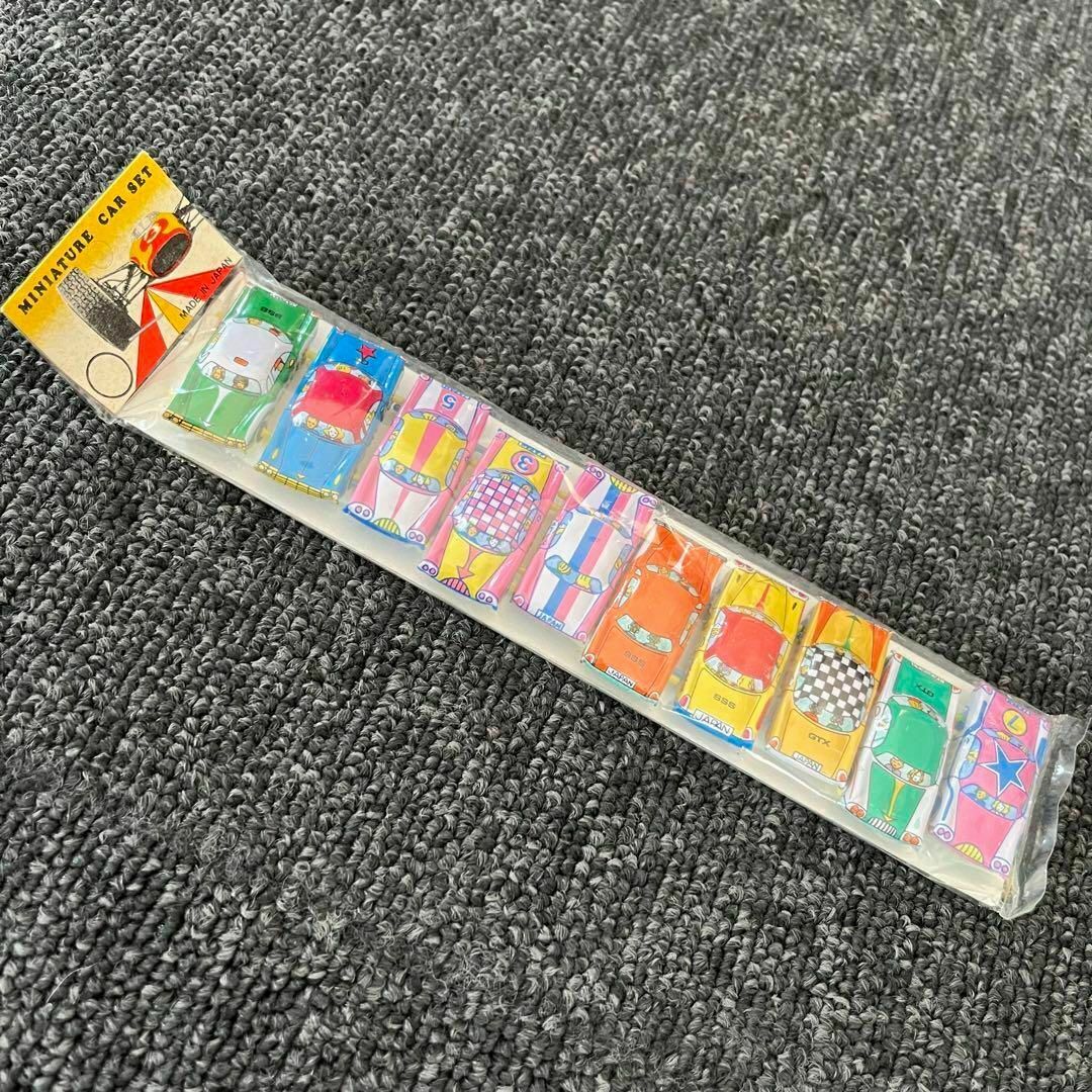 新品未開封 ミニチュアカーセット 10台 昭和レトロ ブリキ 日本 新品未開封 ミニチュアカーセット 10台 昭和レトロ ブリキ 日本