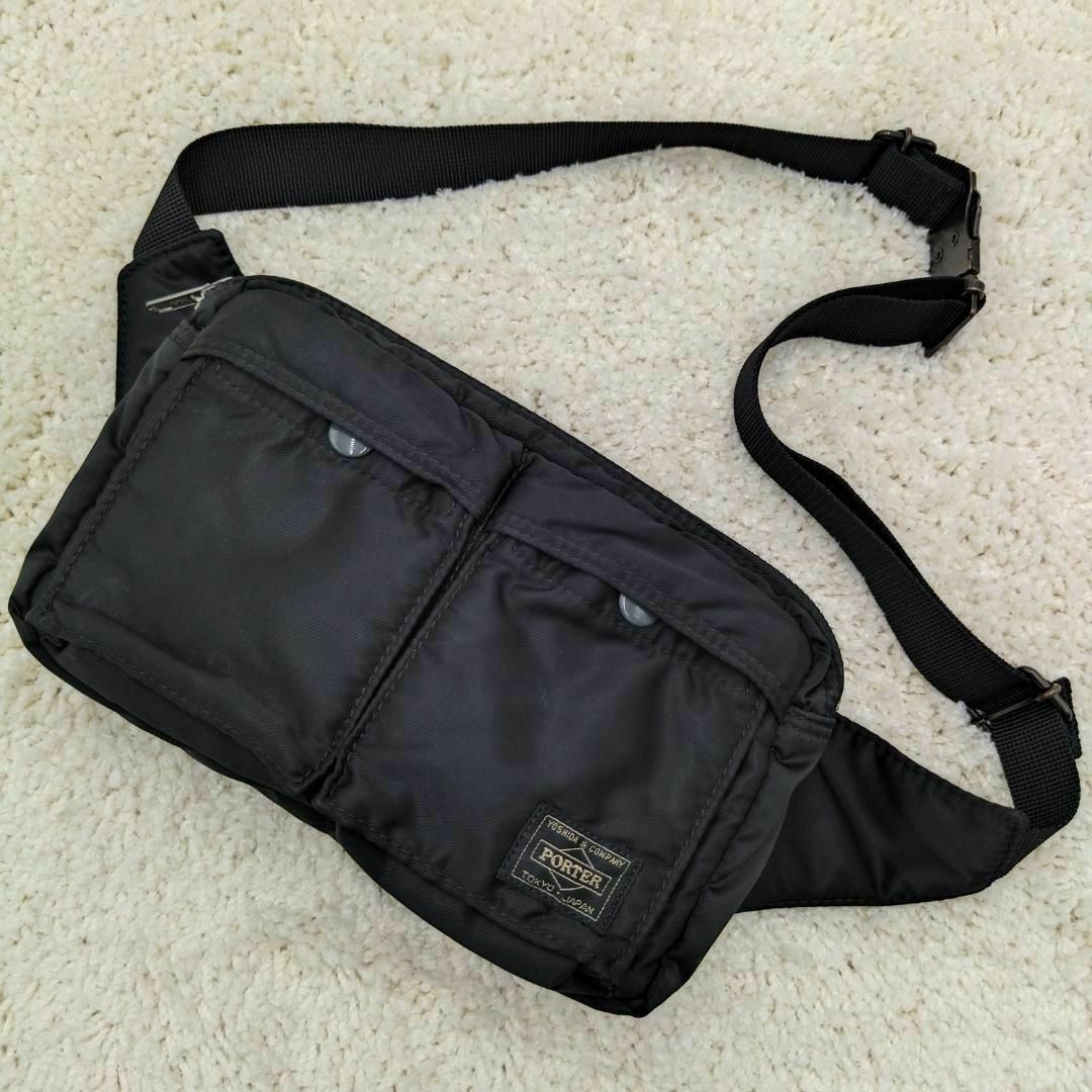 PORTER - 良品 PORTER ポーター TANKER タンカー ウエストバッグ PORTER - 良品 PORTER ポーター TANKER タンカー ウエストバッグ