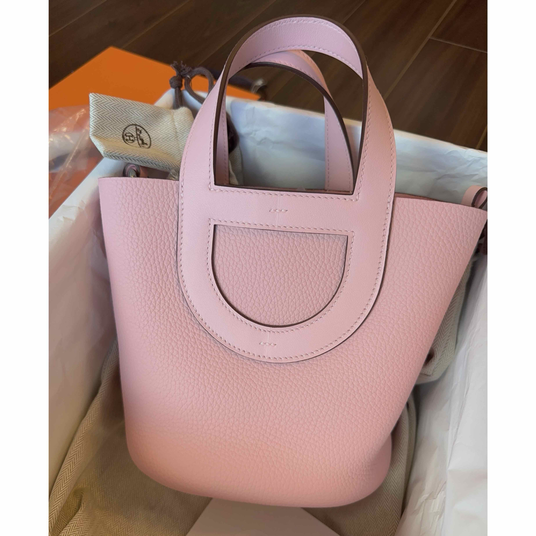 HERMES - エルメス インザループ in the loop 18 サクラピンクの HERMES - エルメス インザループ in the loop 18 サクラピンクの