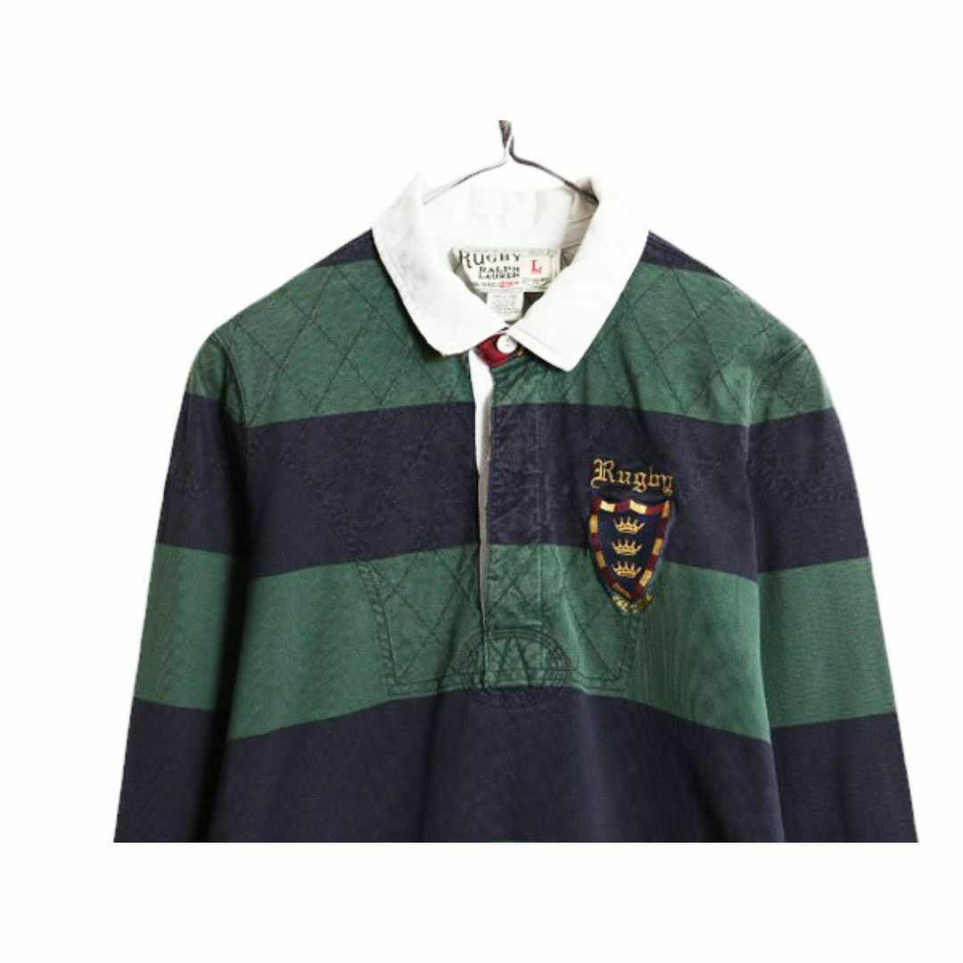 Ralph Lauren - ラグビー ラルフローレン ボーダー 長袖 ラガー Ralph Lauren - ラグビー ラルフローレン ボーダー 長袖 ラガー