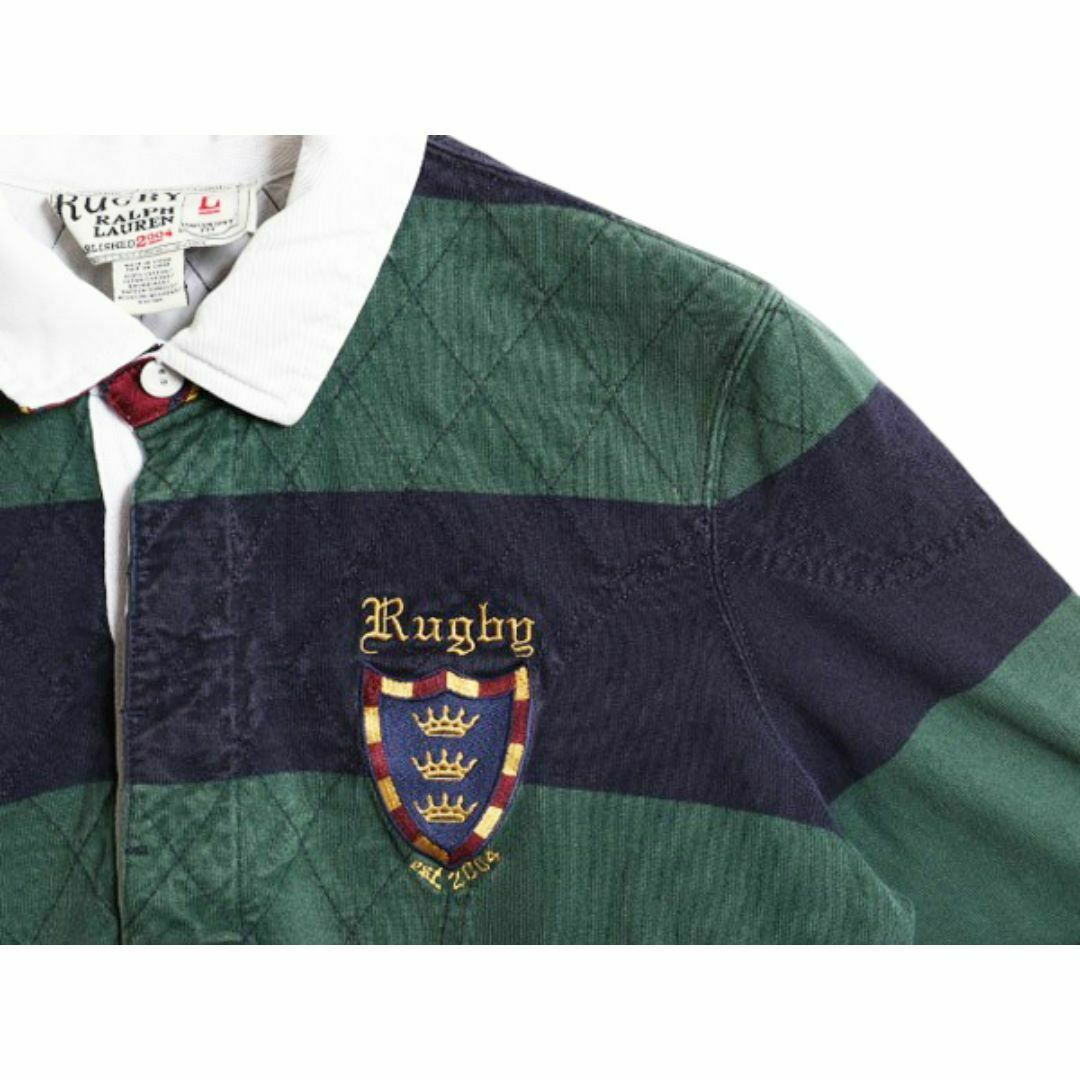 Ralph Lauren - ラグビー ラルフローレン ボーダー 長袖 ラガー Ralph Lauren - ラグビー ラルフローレン ボーダー 長袖 ラガー
