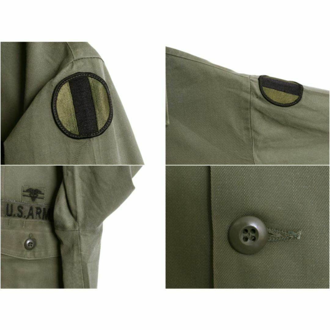 70s 80s 米軍実物 US ARMY ユーティリティ シャツ メンズ S 程 70s 80s 米軍実物 US ARMY ユーティリティ シャツ メンズ S 程