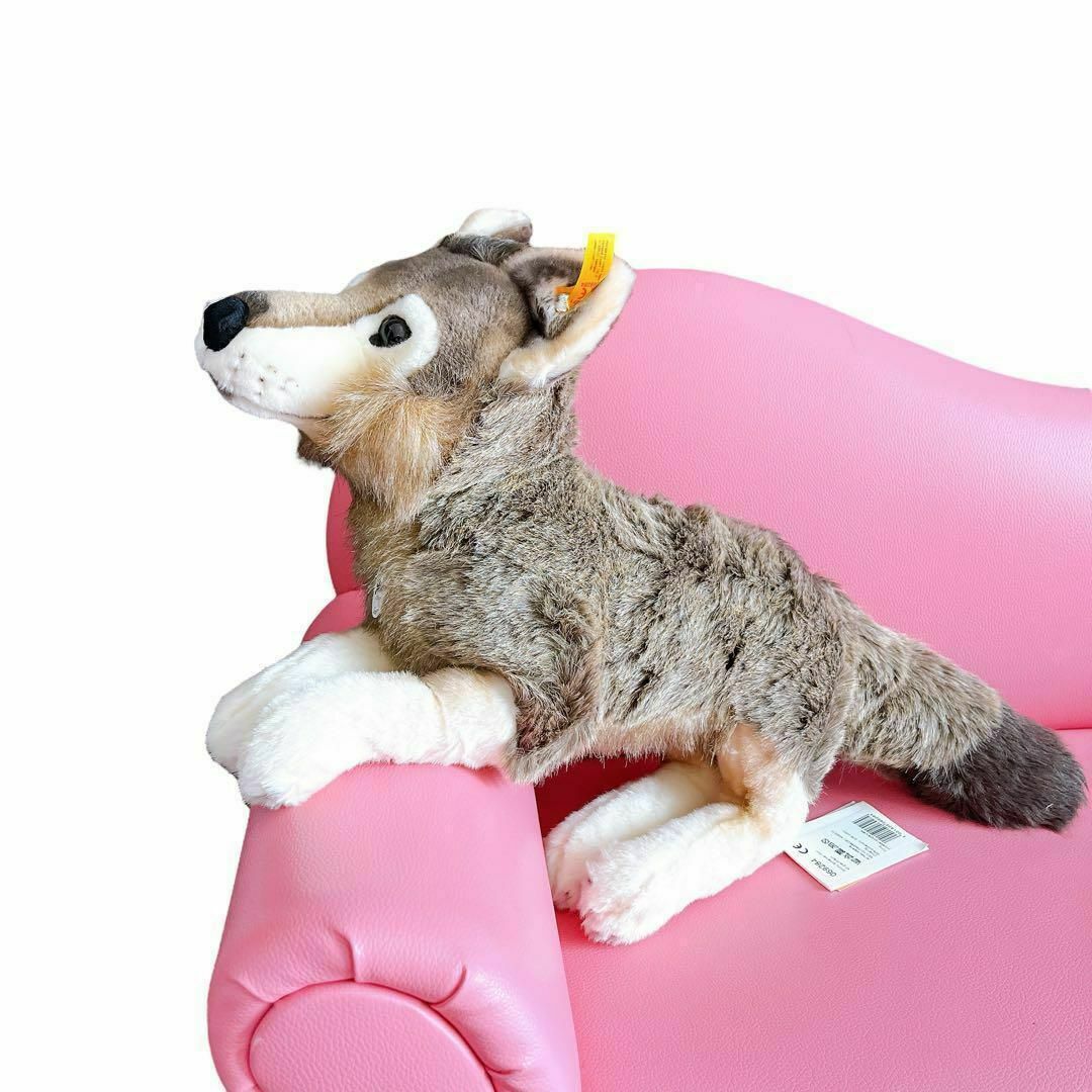 Steiff - 激レア シュタイフ 正規品 オオカミのスノリー 40cm Steiff - 激レア シュタイフ 正規品 オオカミのスノリー 40cm