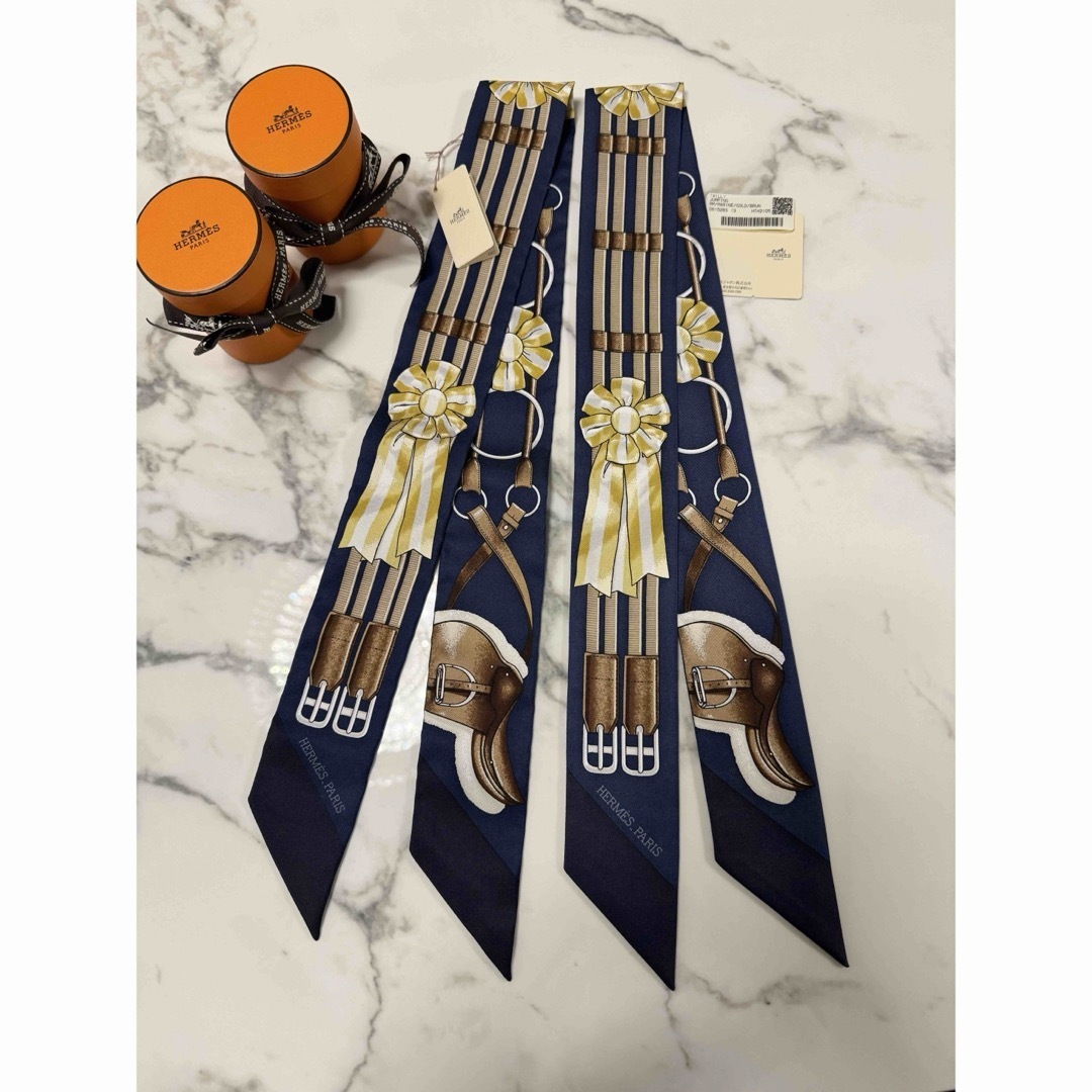 新品 エルメス ツイリー ジャンピング 2本セット|ファッション小物 新品 エルメス ツイリー ジャンピング 2本セット|ファッション小物