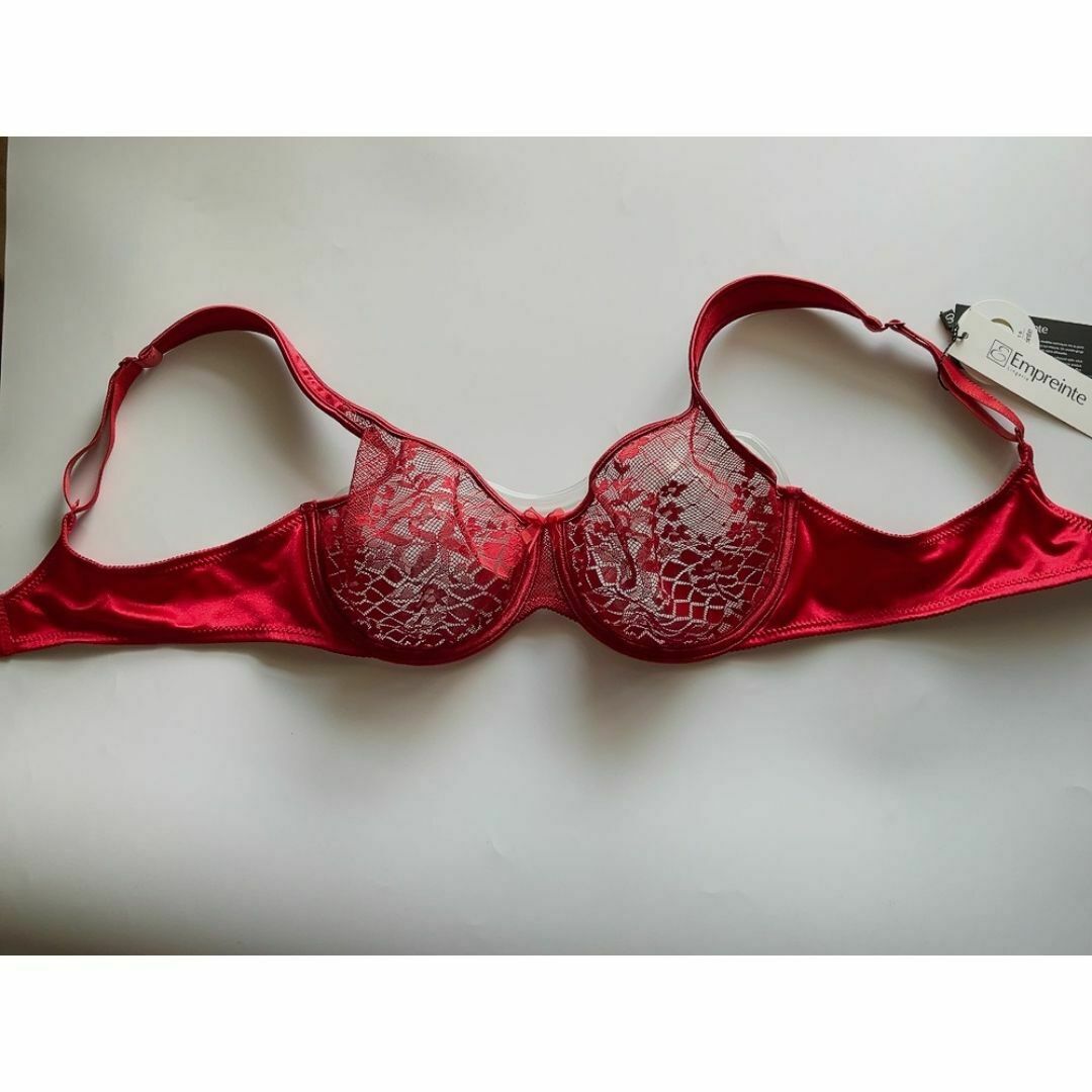 C75☆EMPREINTE IRINA ・オンプランテ高級海外 大人ブラ 赤の C75☆EMPREINTE IRINA ・オンプランテ高級海外 大人ブラ 赤の