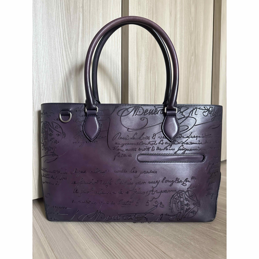 BERLUTI - 世界50個 ベルルッティ トゥジュールミニ 刺繍 トート BERLUTI - 世界50個 ベルルッティ トゥジュールミニ 刺繍 トート