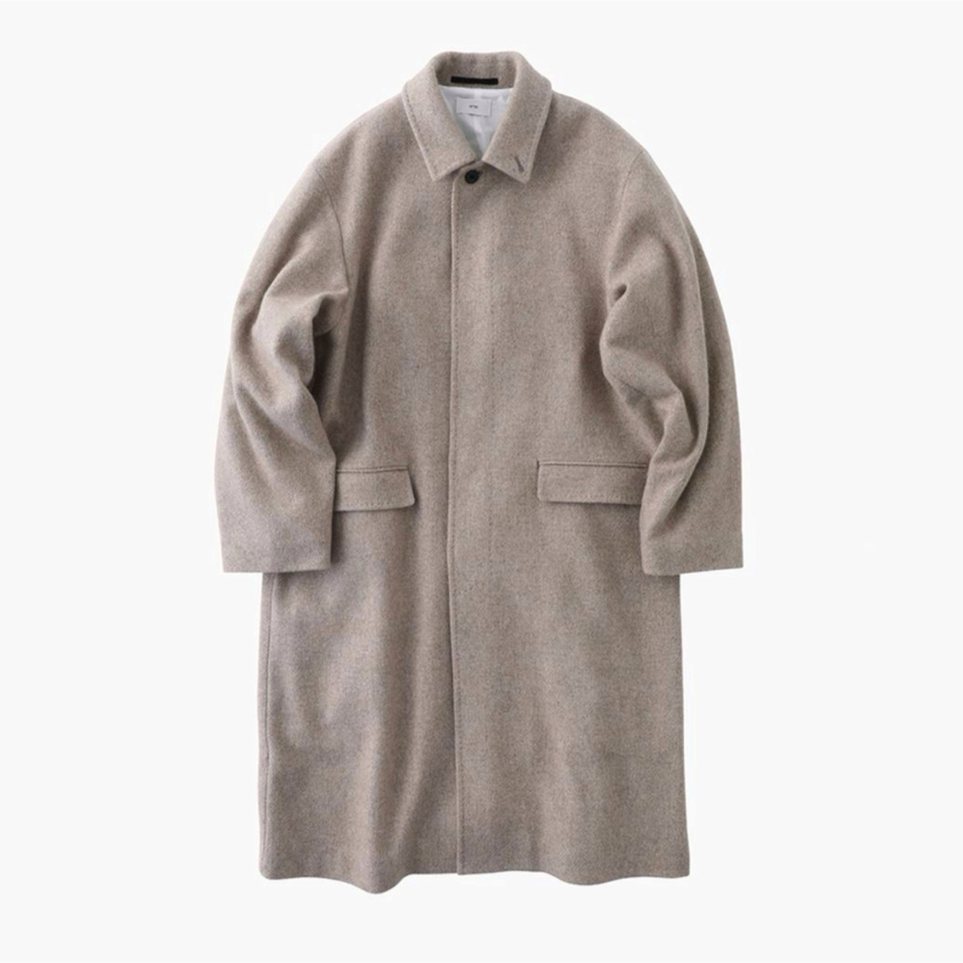 ATON - 新品 ATON WASHED CASHMERE BALMACAAN COAT 6の通販 by ATON - 新品 ATON WASHED CASHMERE BALMACAAN COAT 6の通販 by