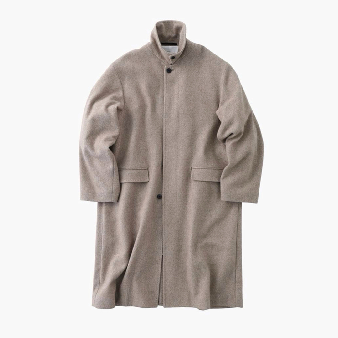 ATON - 新品 ATON WASHED CASHMERE BALMACAAN COAT 6の通販 by ATON - 新品 ATON WASHED CASHMERE BALMACAAN COAT 6の通販 by