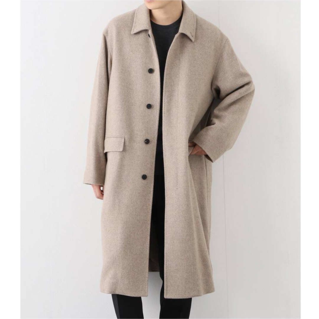 ATON - 新品 ATON WASHED CASHMERE BALMACAAN COAT 6の通販 by ATON - 新品 ATON WASHED CASHMERE BALMACAAN COAT 6の通販 by