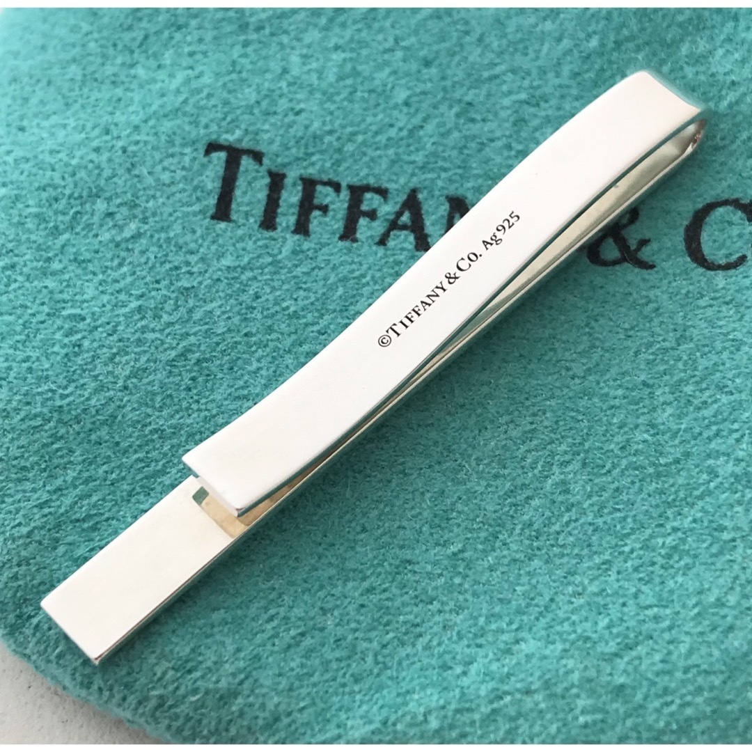 Tiffany スタッズデザインネクタイピン 美品 Tiffany スタッズデザインネクタイピン 美品