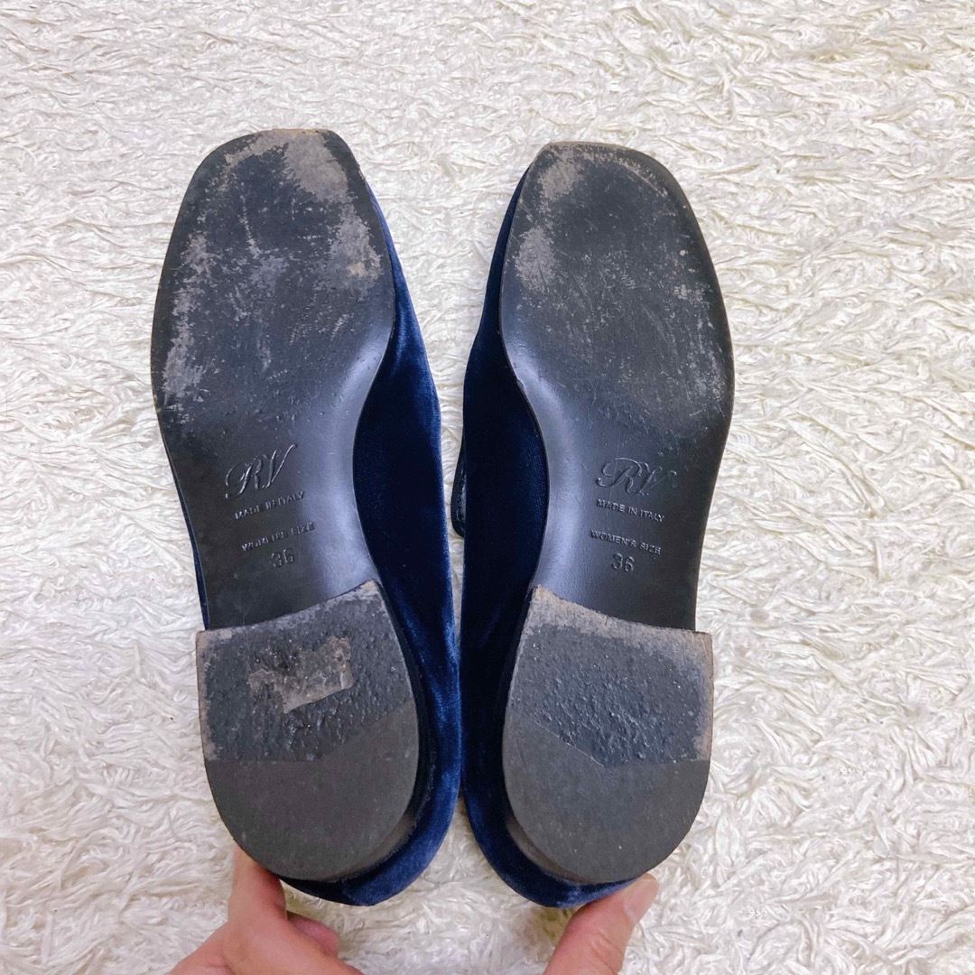 Roger Vivier バレエシューズ オペラシューズ ストラスバックル Roger Vivier バレエシューズ オペラシューズ ストラスバックル