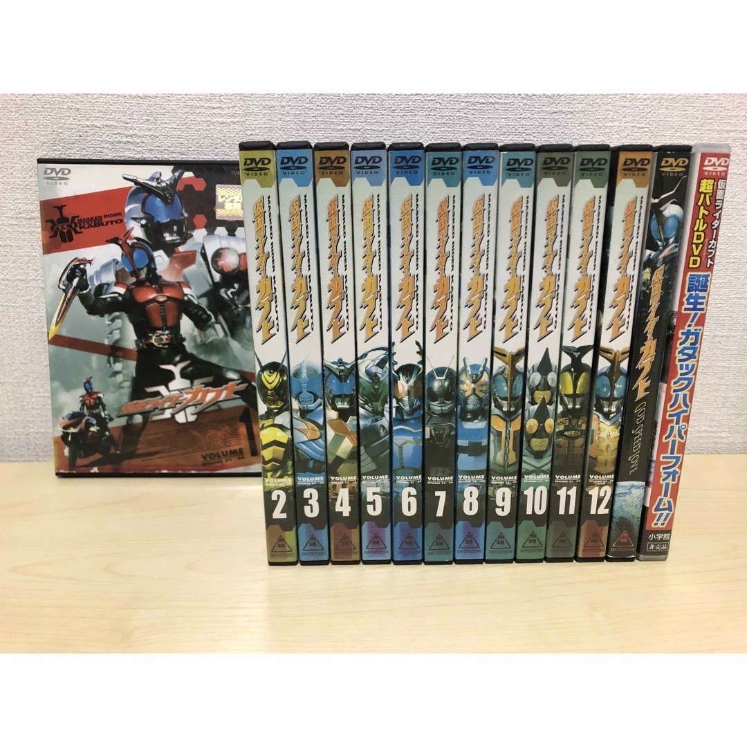 仮面ライダーカブト DVD 全12巻+劇場版+ガタックハイパーフォーム 仮面ライダーカブト DVD 全12巻+劇場版+ガタックハイパーフォーム
