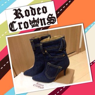 ロデオクラウンズ(RODEO CROWNS)のRodeo Crowns デニムブーツ(ブーツ)