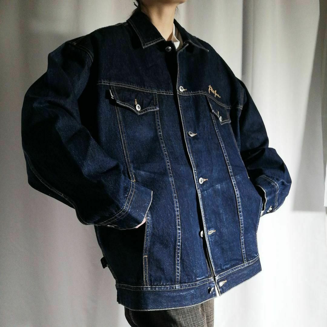 PHATFARM - ファットファーム刺繍ロゴインディゴデニム PHATFARM - ファットファーム刺繍ロゴインディゴデニム