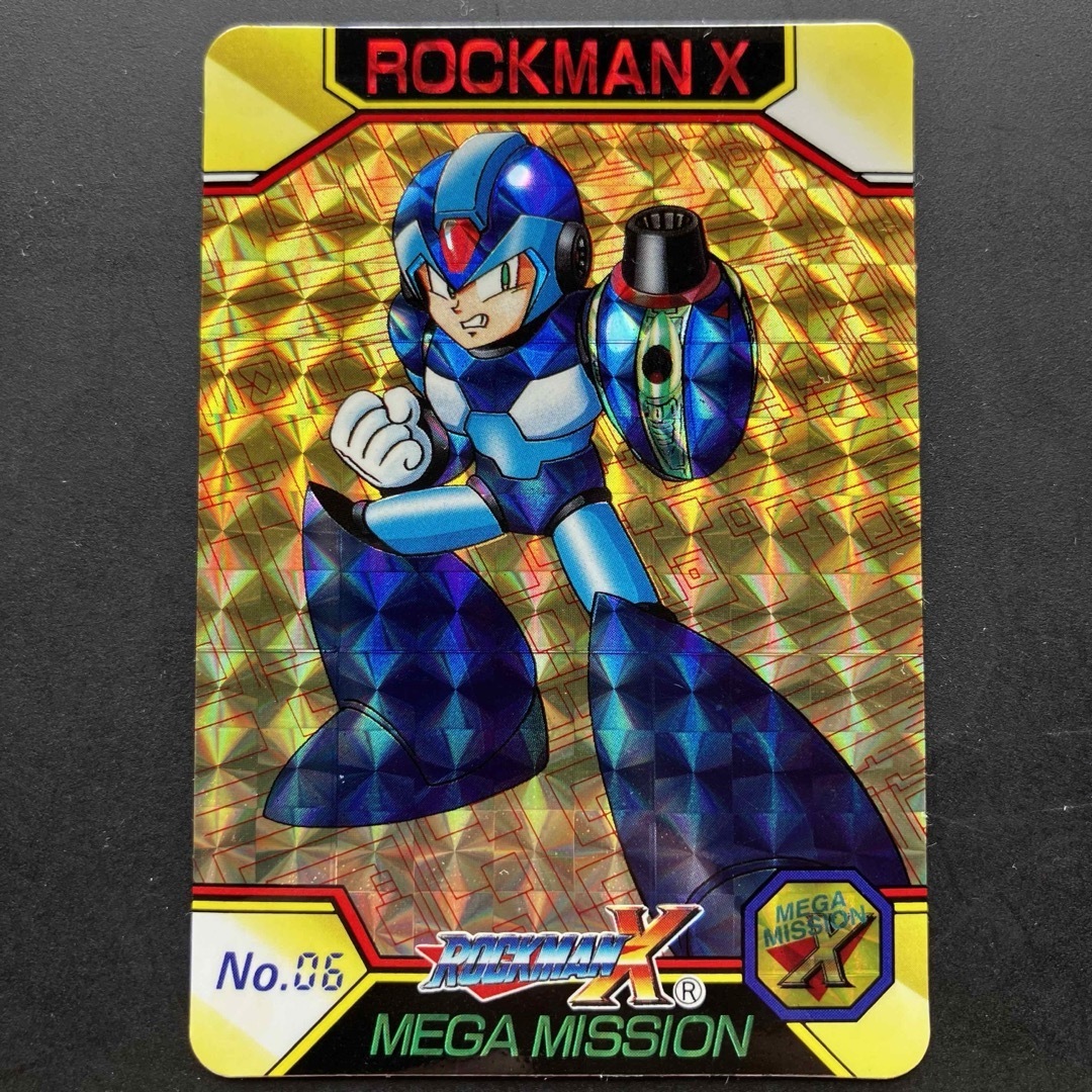 LOCMAN - ロックマンXメガミッション カードダスNo06の通販 by LOCMAN - ロックマンXメガミッション カードダスNo06の通販 by