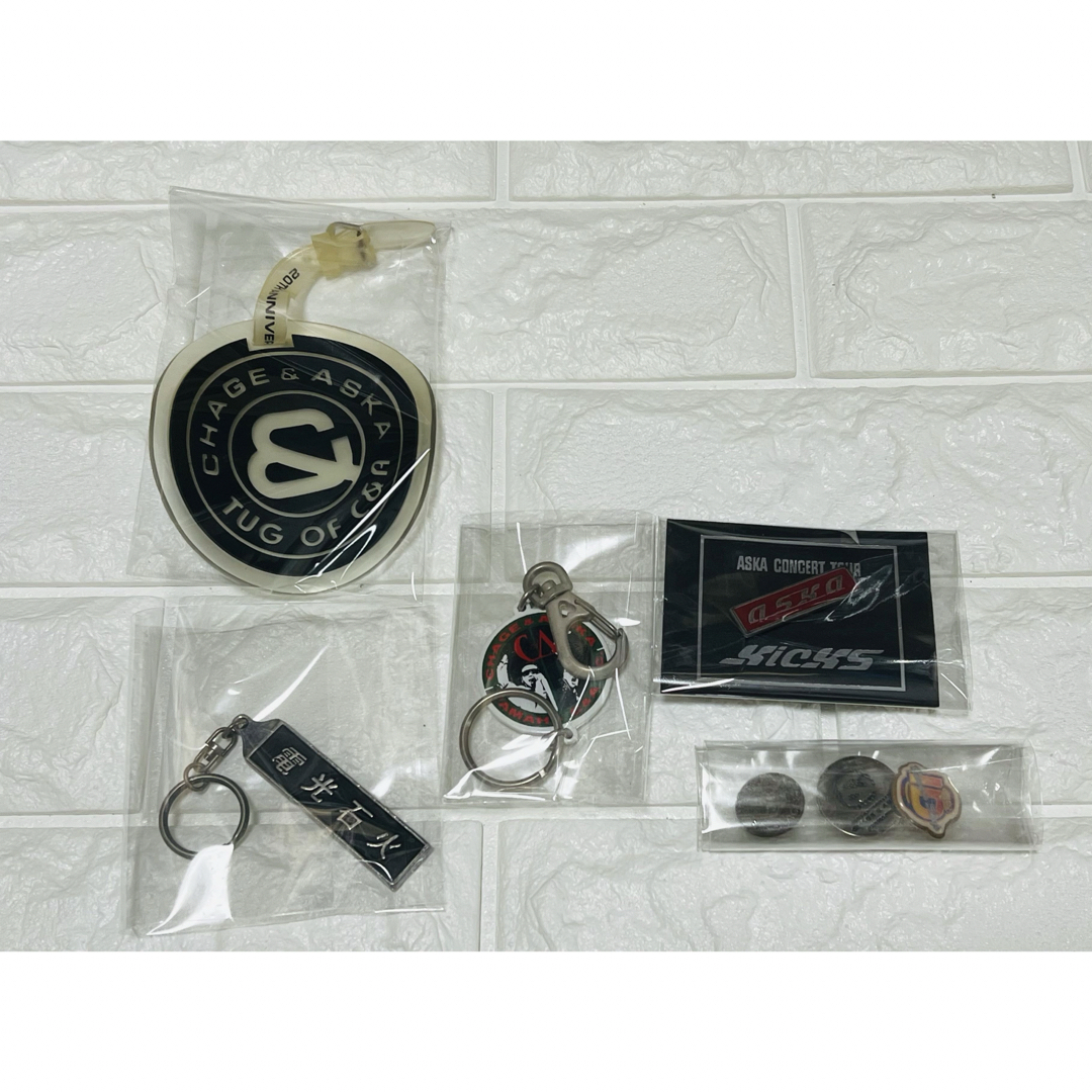 ASKA - chage&aska チャゲ&飛鳥 廃盤激レアライブグッズ 7点の ASKA - chage&aska チャゲ&飛鳥 廃盤激レアライブグッズ 7点の