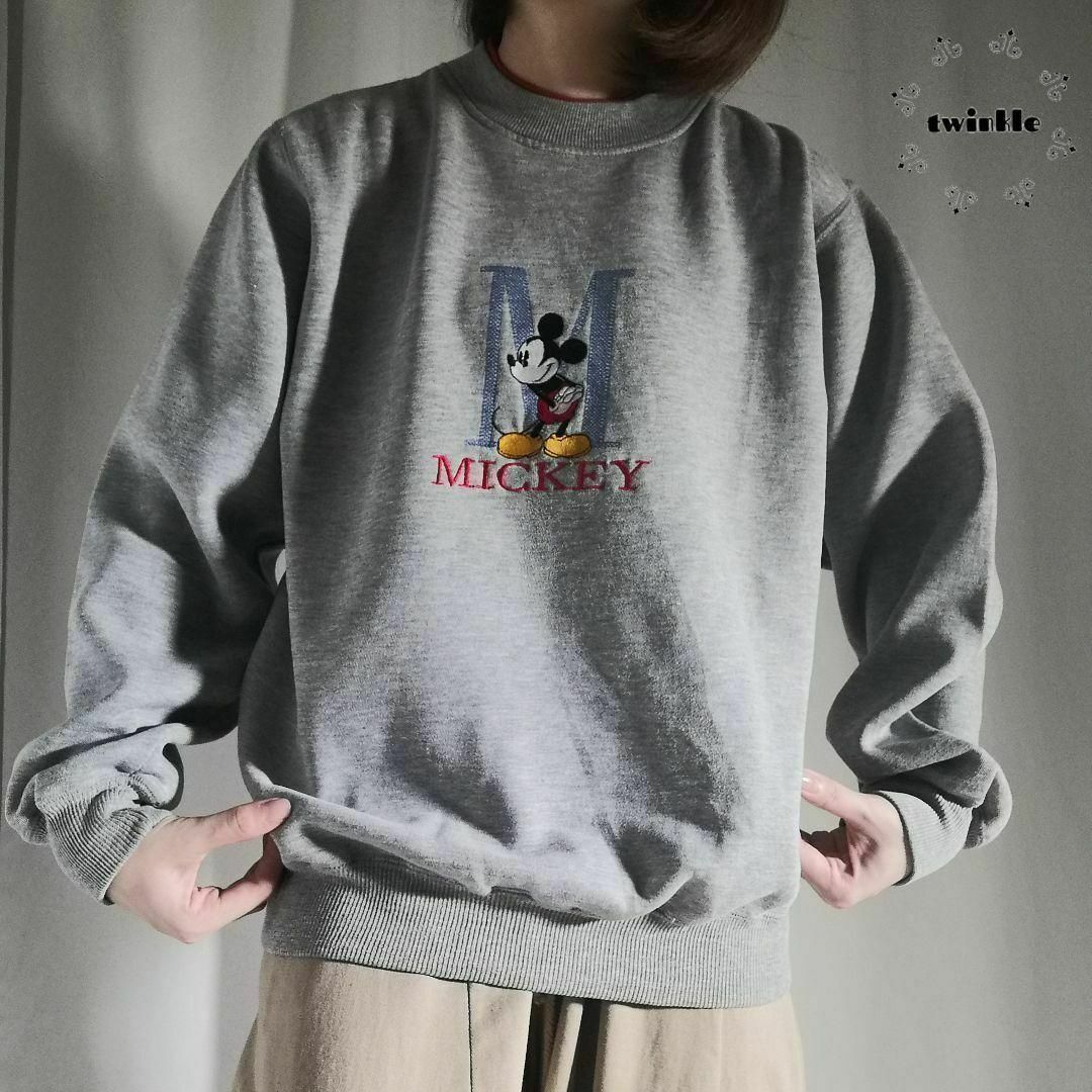 Disney - ヴィンテージディズニーミッキーキャラクター刺繍 Disney - ヴィンテージディズニーミッキーキャラクター刺繍