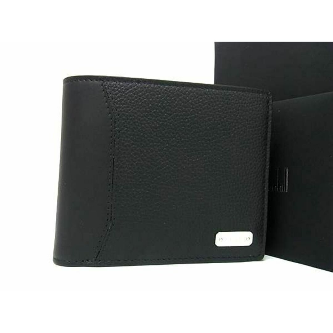 Dunhill - 極美品 ＊ dunhill ダンヒル レザー 二つ折り財布 札入れ ブラックの通販 by Arth's shop｜ダンヒルならラクマ