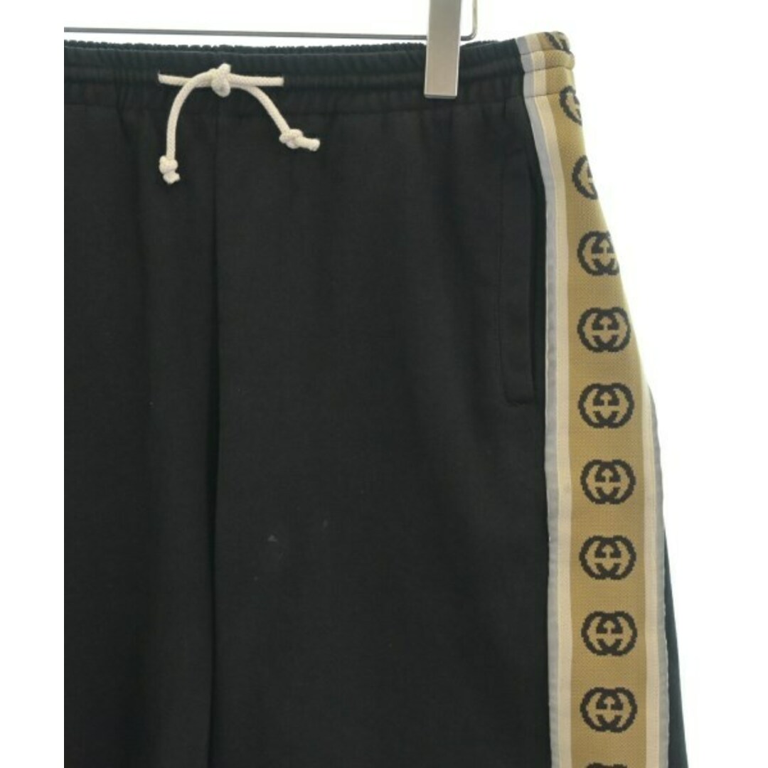 GUCCI - GUCCI グッチ ショートパンツ M 黒x茶 【古着】【中古 GUCCI - GUCCI グッチ ショートパンツ M 黒x茶 【古着】【中古