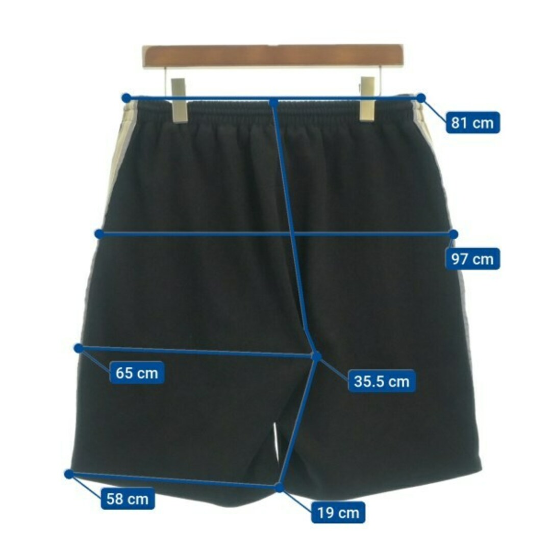 GUCCI - GUCCI グッチ ショートパンツ M 黒x茶 【古着】【中古 GUCCI - GUCCI グッチ ショートパンツ M 黒x茶 【古着】【中古