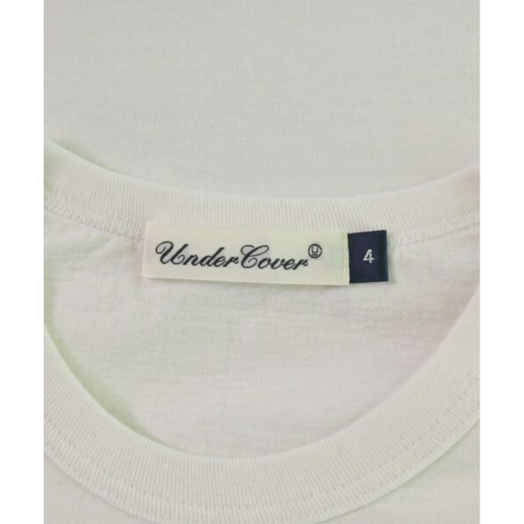 UNDER COVER アンダーカバー Tシャツ・カットソー 4(XL位) 白 UNDER COVER アンダーカバー Tシャツ・カットソー 4(XL位) 白