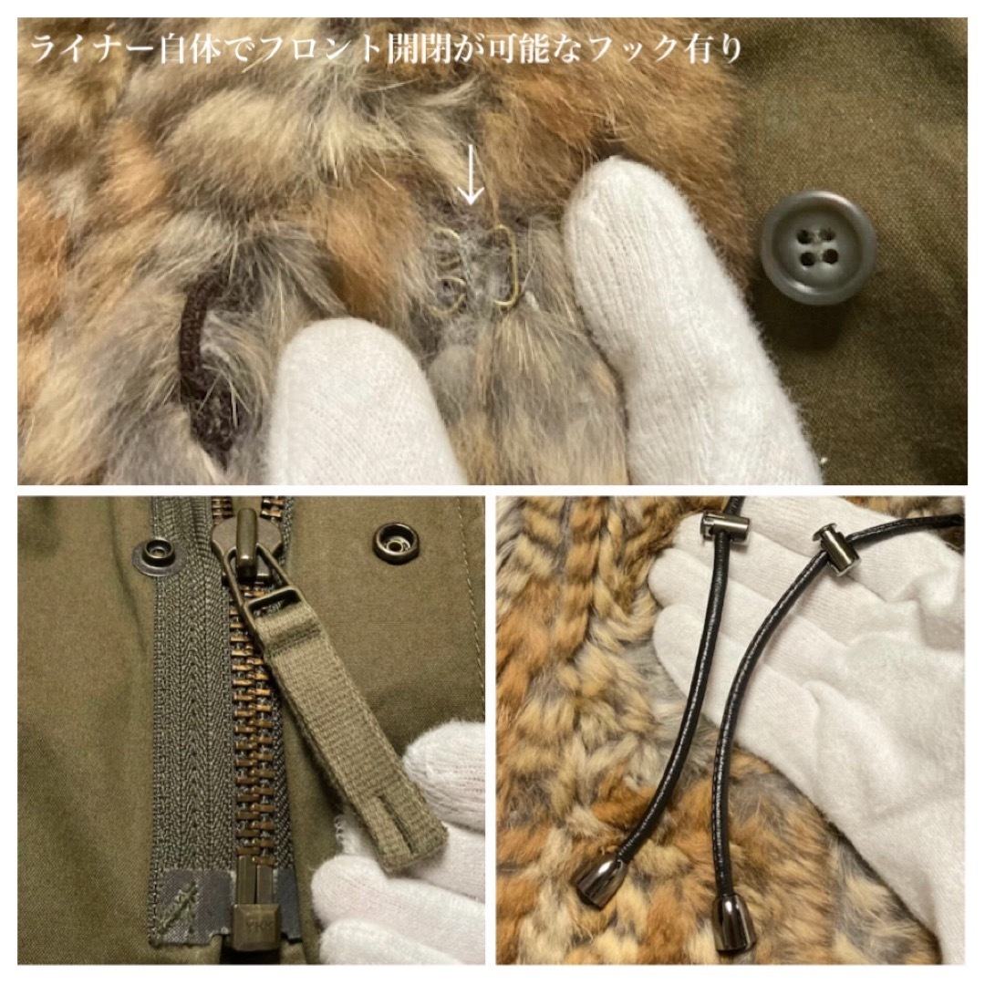 HYSTERIC 誘い GLAMOUR モッズコート ブラック サイズLサイズ HYSTERIC 誘い GLAMOUR モッズコート ブラック サイズLサイズ