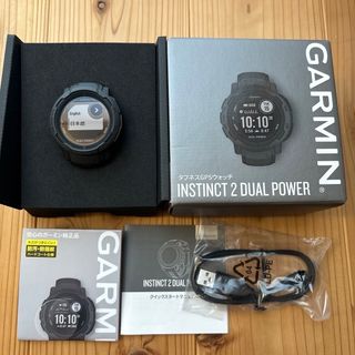 ガーミン(GARMIN)のGARMIN INSTINCT 2 DUAL POWER(腕時計(デジタル))